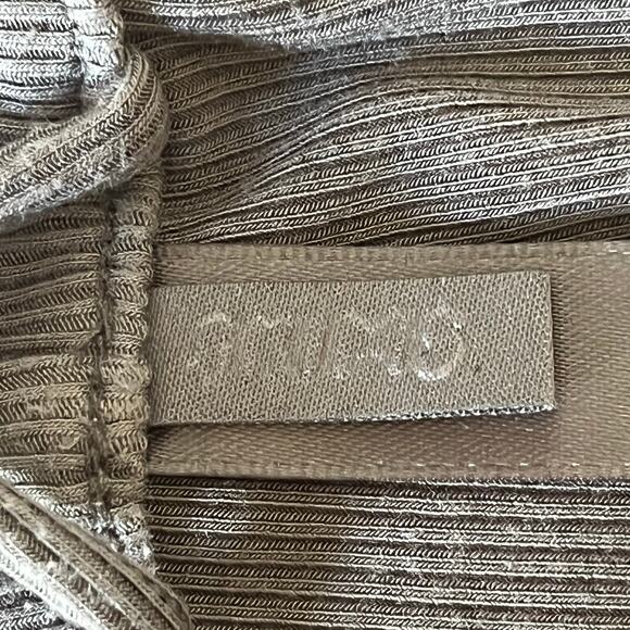 Skims Gray Ribbed Boxers Size Medium - Picture 6 of 10